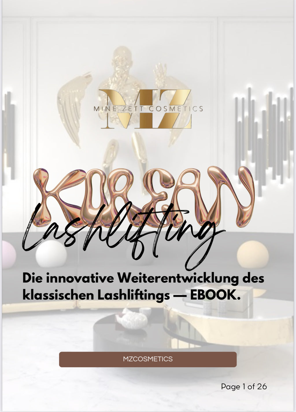 Korean Lashlifting E-BOOK