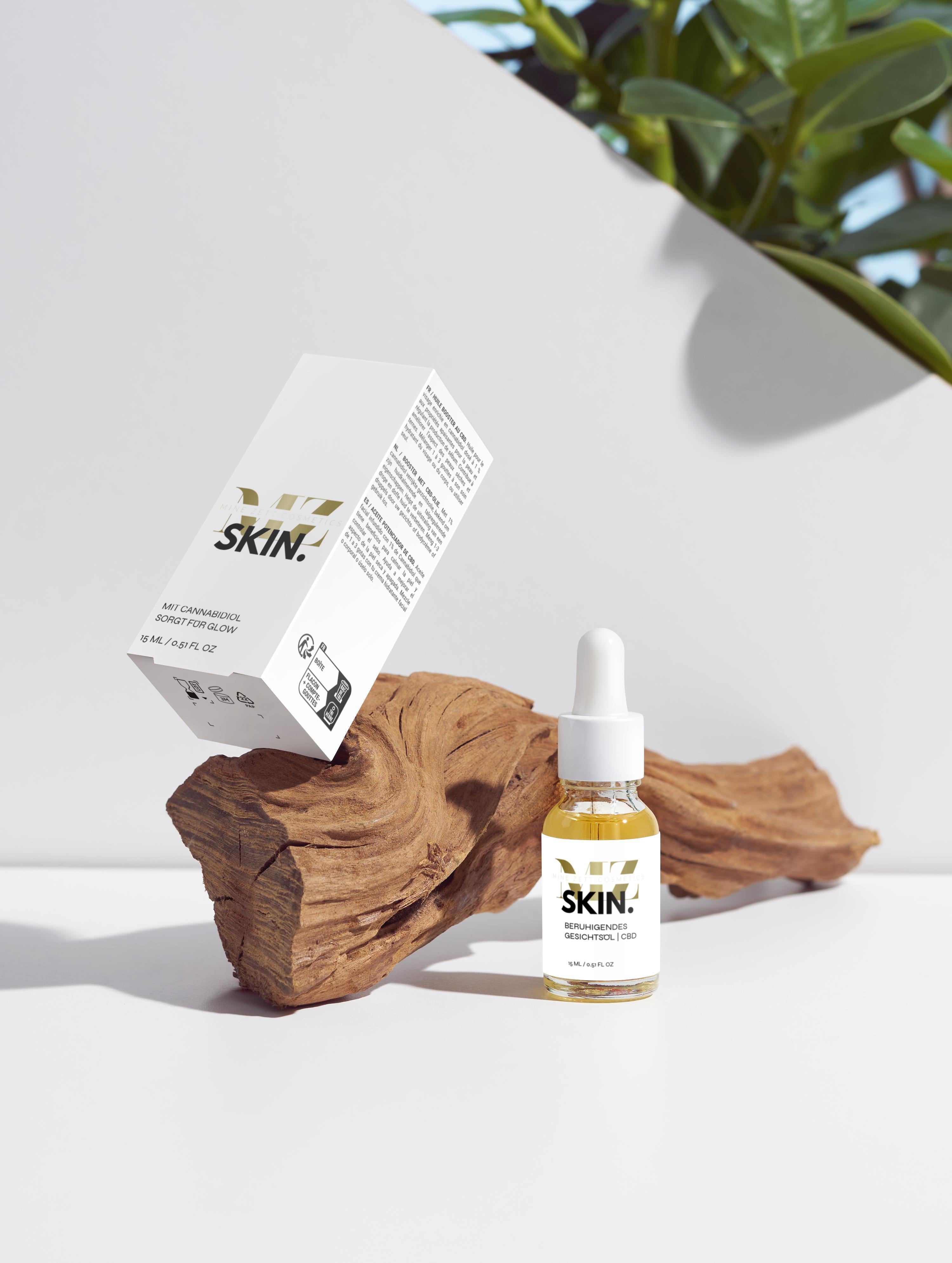 Beruhigendes Gesichtsöl