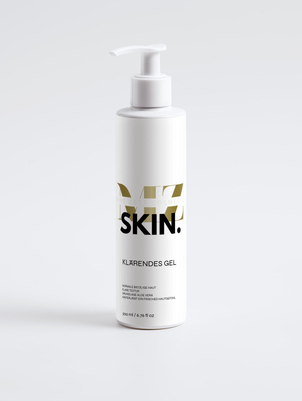 Klärendes Gel