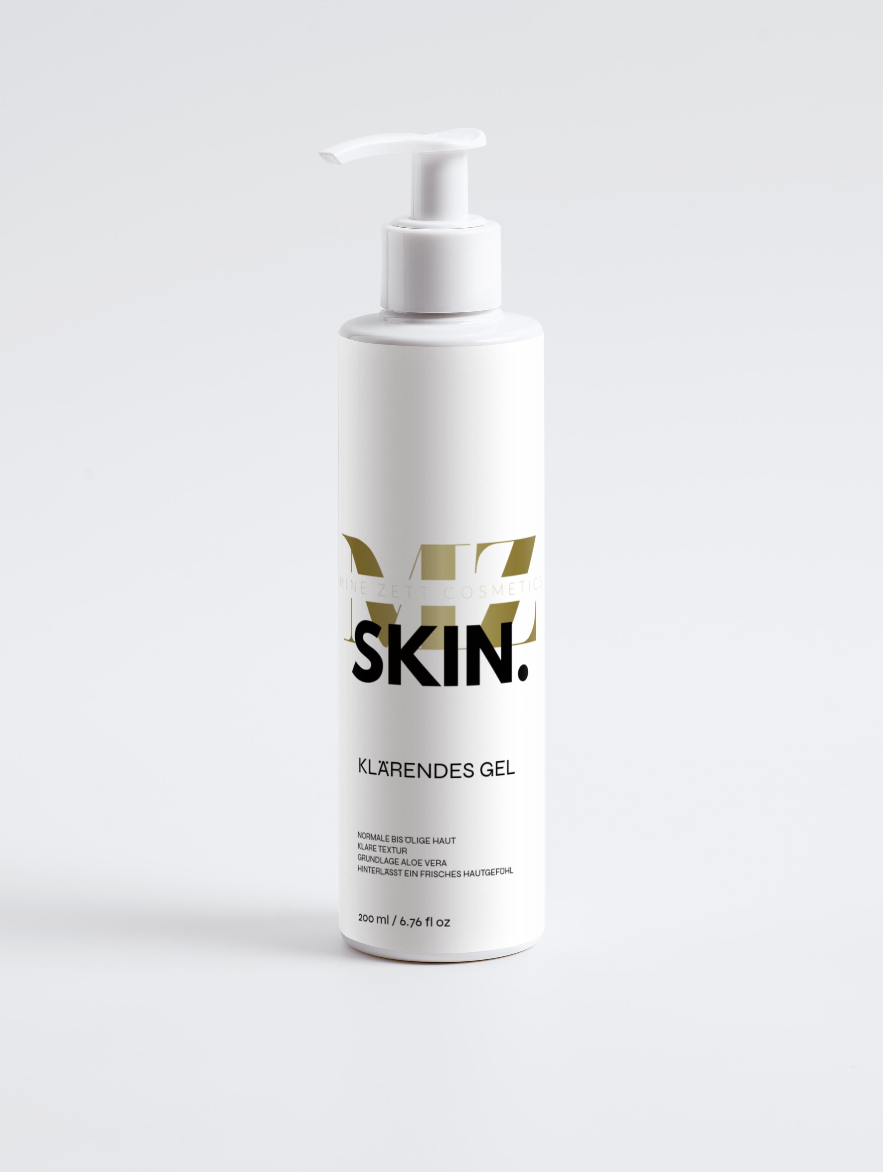 Klärendes Gel