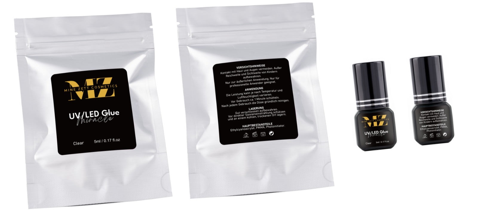 UV/ LED WIMPERNKLEBER „MIRACLE“