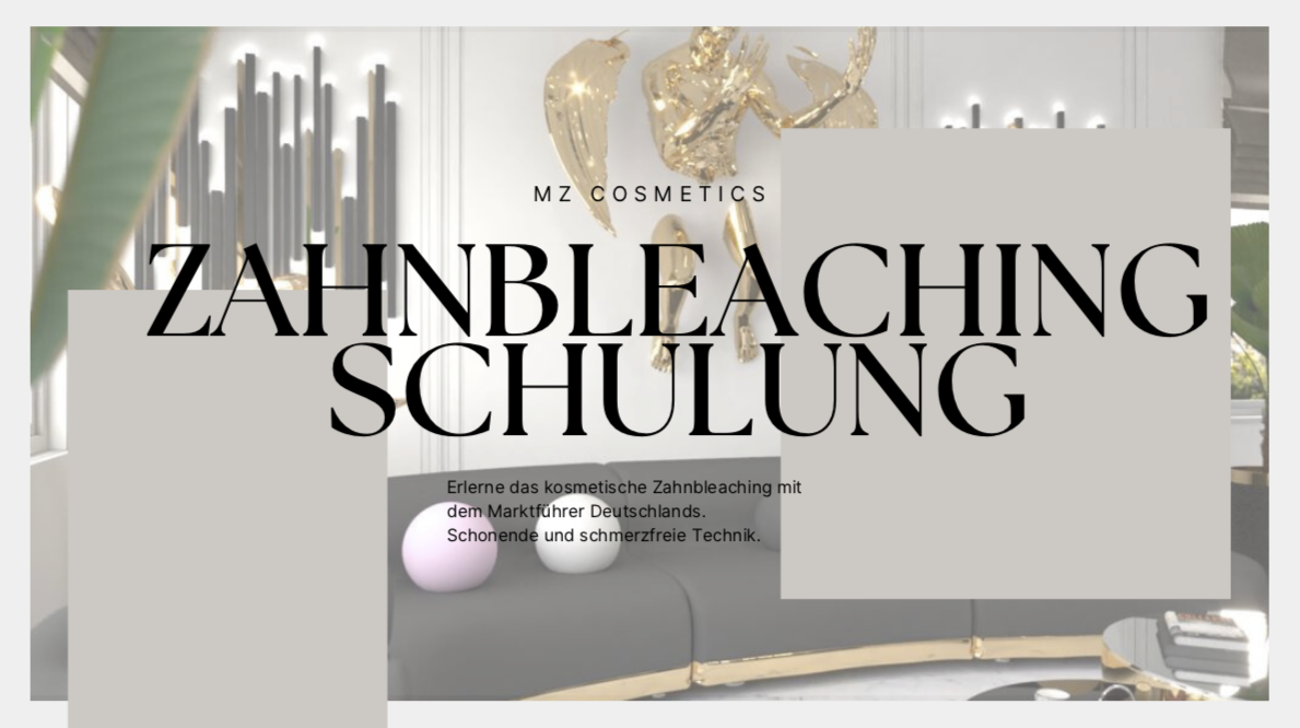 ZAHNBLEACHING Online Schulung