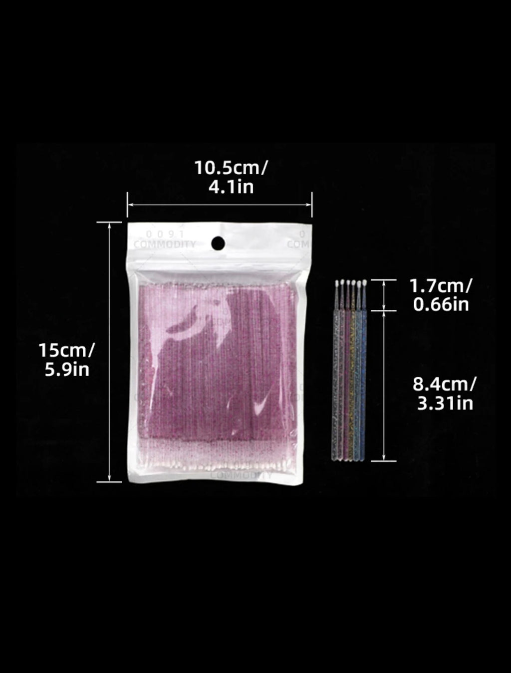 WHITE Microbrush | Microbürstchen