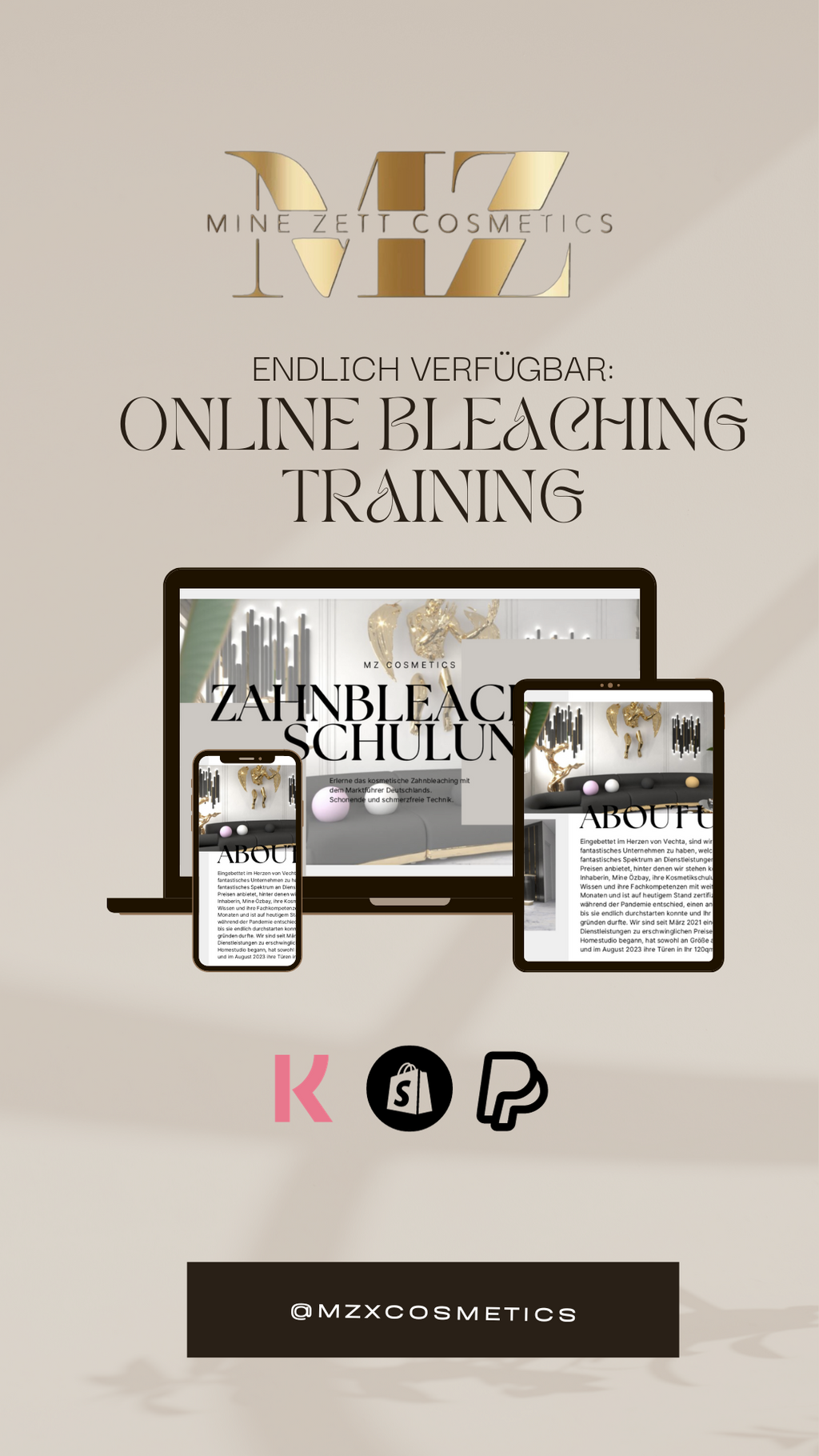 ZAHNBLEACHING Online Schulung