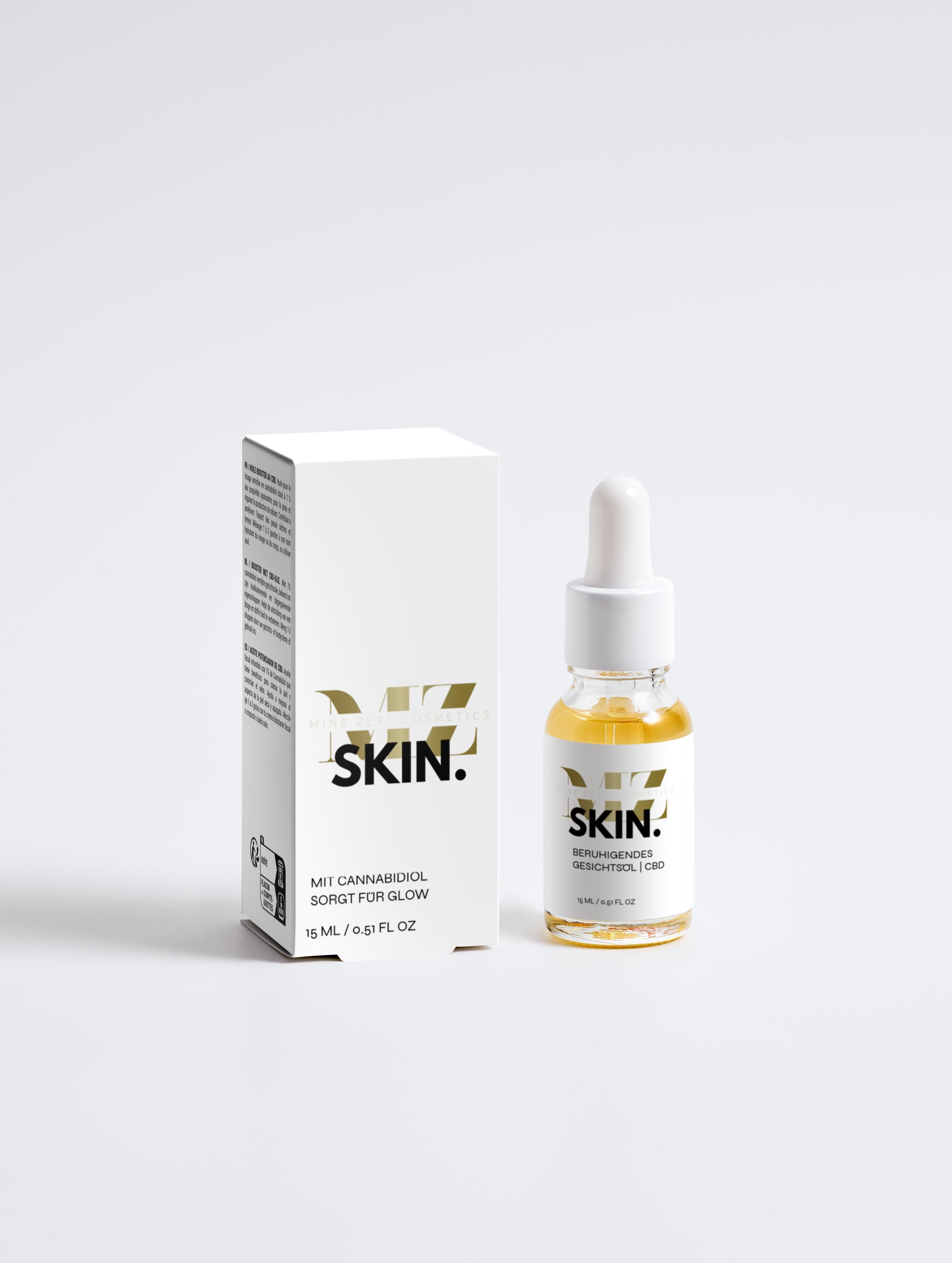 Beruhigendes Gesichtsöl