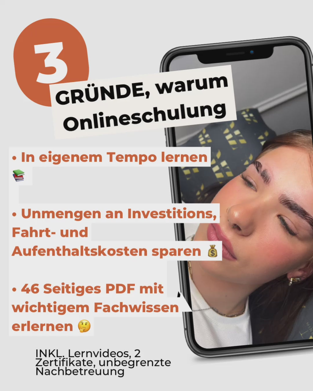 Online LASH-&BROWLIFTING Schulung