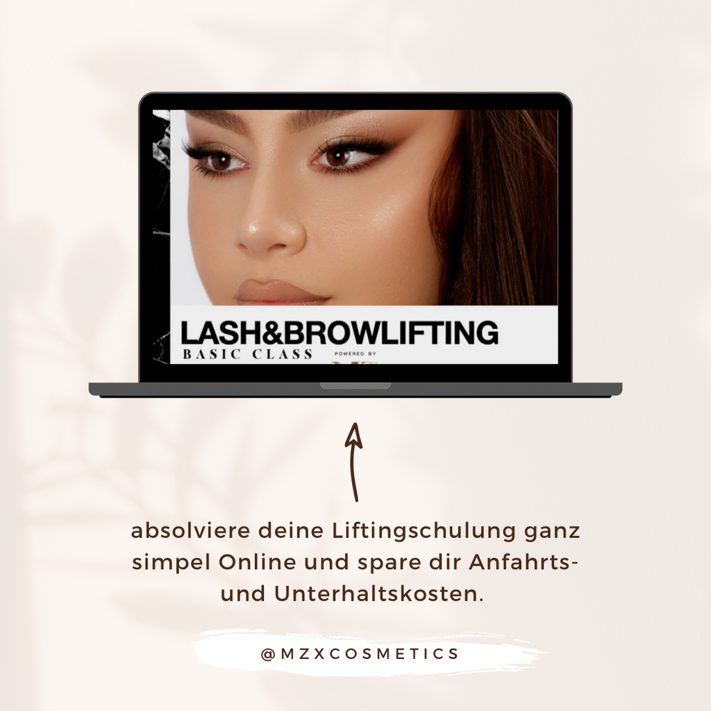 Online LASH-&BROWLIFTING Schulung